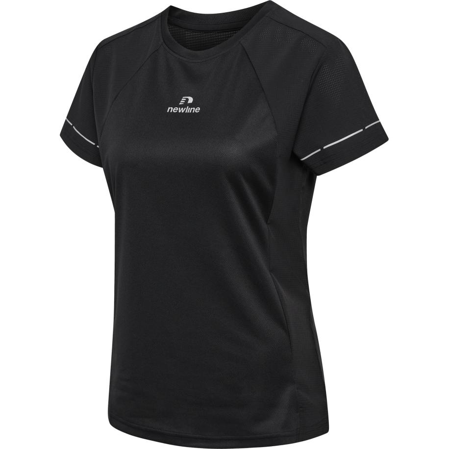 Newline Newline Functioneel shirt Breathe zwart / wit -