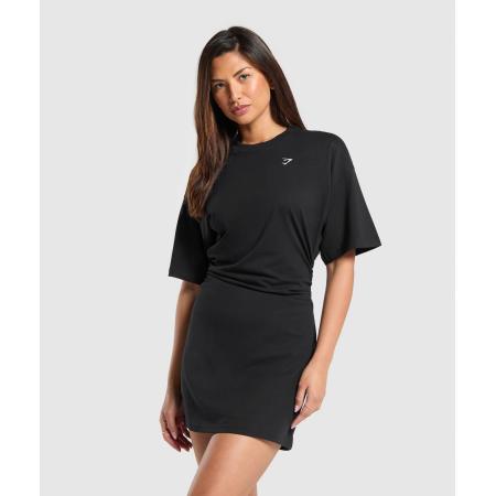 Gymshark Lifting Longline T-Shirt Dress Black