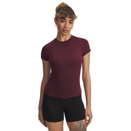 Under Armour Meridian Core Damesshirt met korte mouwen donker kastanjebruin / donker kastanjebruin L