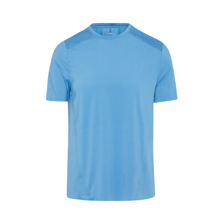 Born Living Yoga Born Living Yoga Functioneel shirt Tadjura hemelsblauw / zwart / wit -