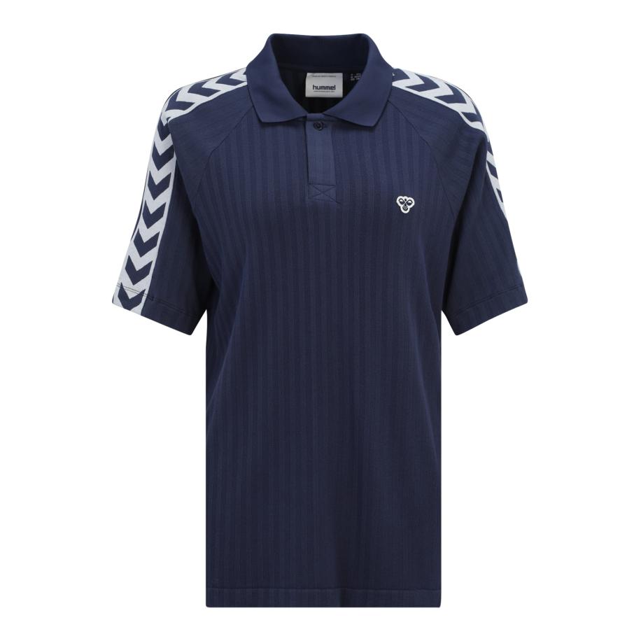 Hummel Hummel Functioneel shirt Archive marine / wit -