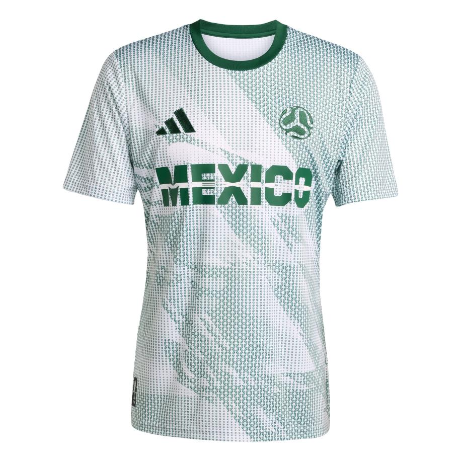 ADIDAS PERFORMANCE Functioneel shirt Mexico groen / wit Wit