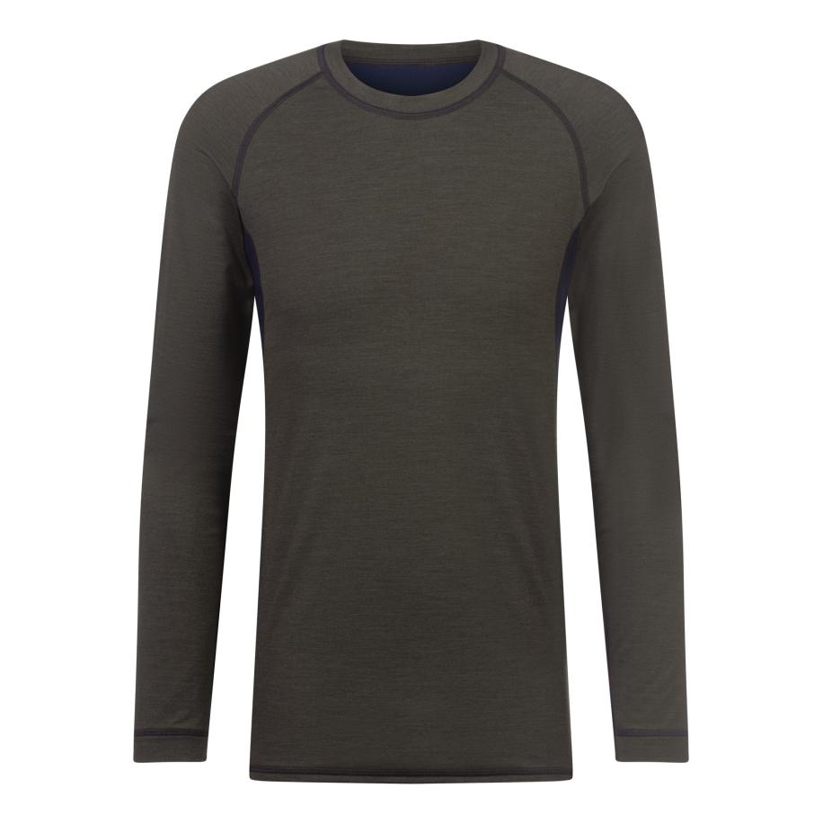 Mey Mey Functioneel shirt navy / mokka -