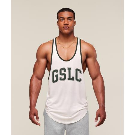 Gymshark GSLC Ringer Stringer Soft White