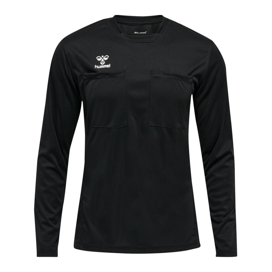 Hummel Hummel Functioneel shirt Referee zwart / wit -