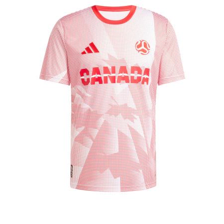 ADIDAS PERFORMANCE Functioneel shirt Canada rood / wit
