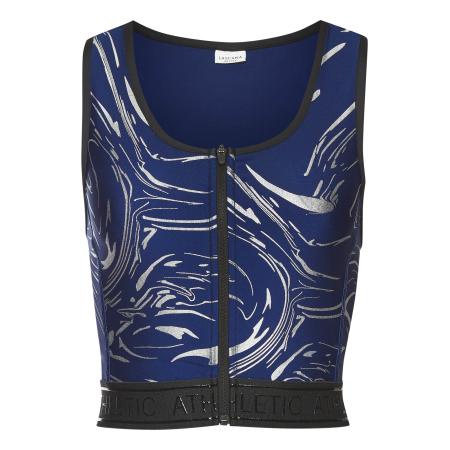 Lascana LASCANA ACTIVE Sporttop navy / zilver