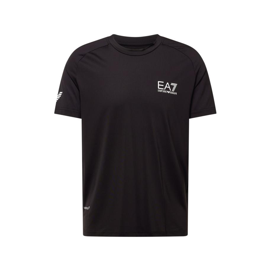 Emporio Armani EA7 Emporio Armani Functioneel shirt zwart / wit -