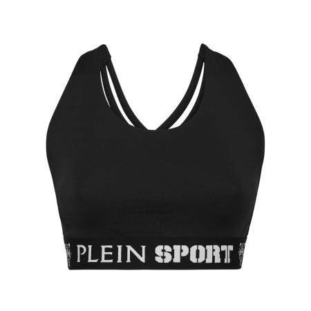 Plein Sport Plein Sport Sporttop zwart / wit