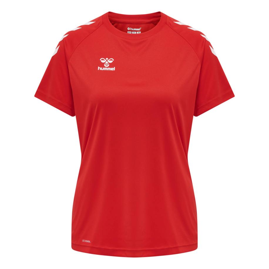 Hummel Hummel Functioneel shirt rood / wit -