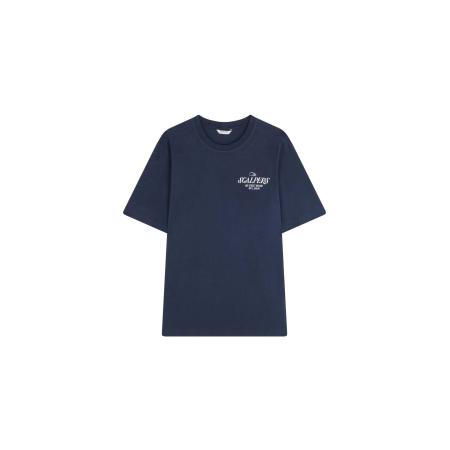 ScalperS Scalpers Functioneel shirt Bazaar navy / wit