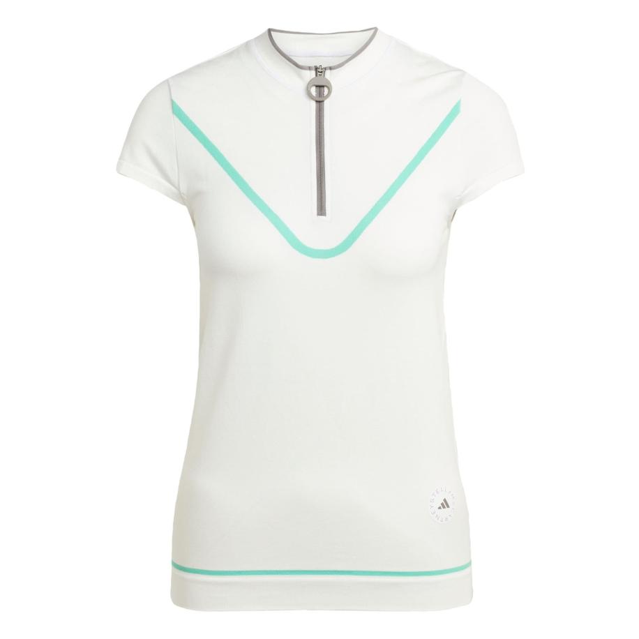 adidas by stella mccartney ADIDAS BY STELLA MCCARTNEY Functioneel shirt TrueNature jade groen / wit -