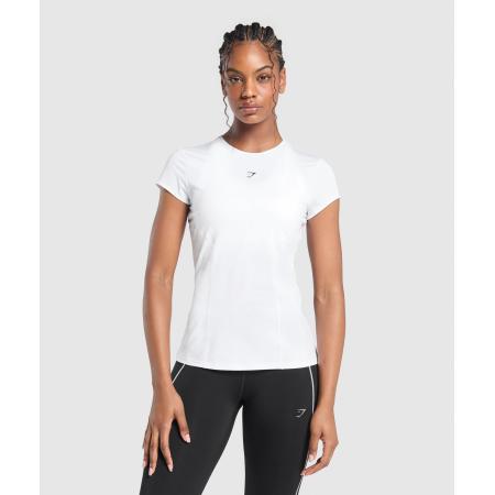 Gymshark Running T-Shirt White