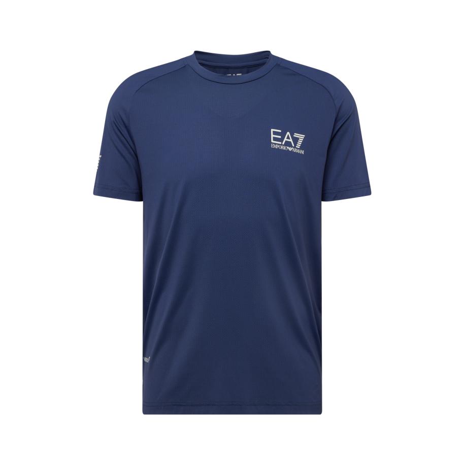 Emporio Armani EA7 Emporio Armani Functioneel shirt donkerblauw / wit -