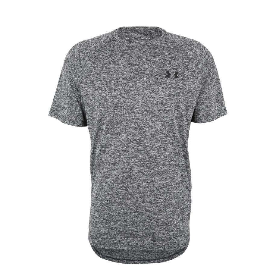 Under Armour UNDER ARMOUR Functioneel shirt Tech 2.0 grijs gemêleerd / zwart -