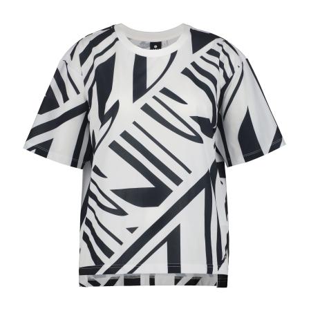 Luhta LUHTA Functioneel shirt zwart / wit