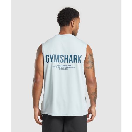 Gymshark Conditioning Club Tank Cool Blue