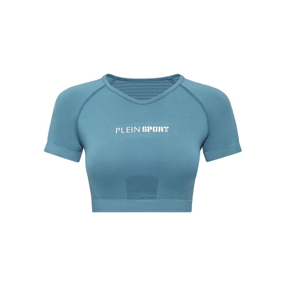Plein Sport Plein Sport Functioneel shirt petrol -
