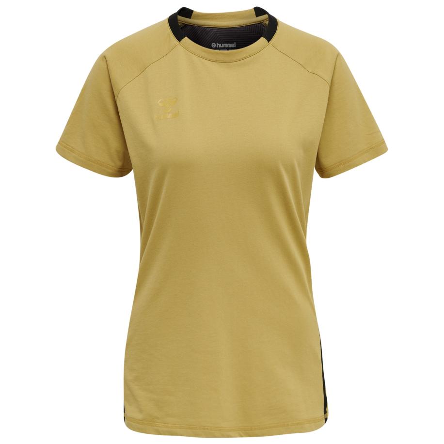 Hummel Hummel Functioneel shirt Cima goud / zwart -