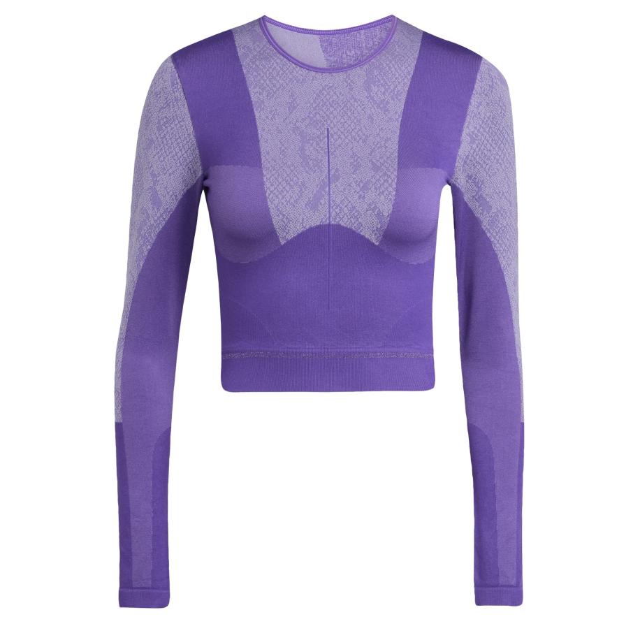 adidas by stella mccartney ADIDAS BY STELLA MCCARTNEY Functioneel shirt adidas By Stella McCartney Seamless Yoga lila / lichtlila -