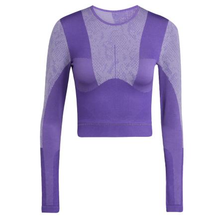 adidas by stella mccartney ADIDAS BY STELLA MCCARTNEY Functioneel shirt adidas By Stella McCartney Seamless Yoga lila / lichtlila