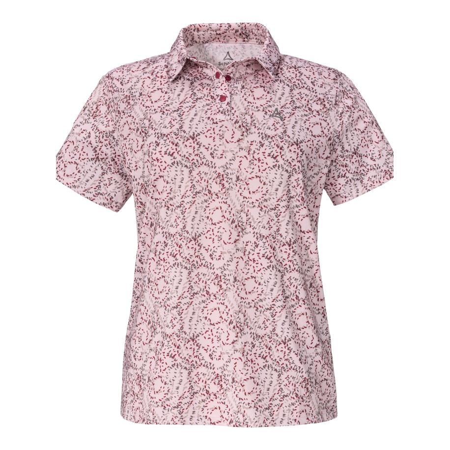 Schöffel Schöffel Functioneel shirt Hiking Polo Shirt Style Todra WMS rosa -