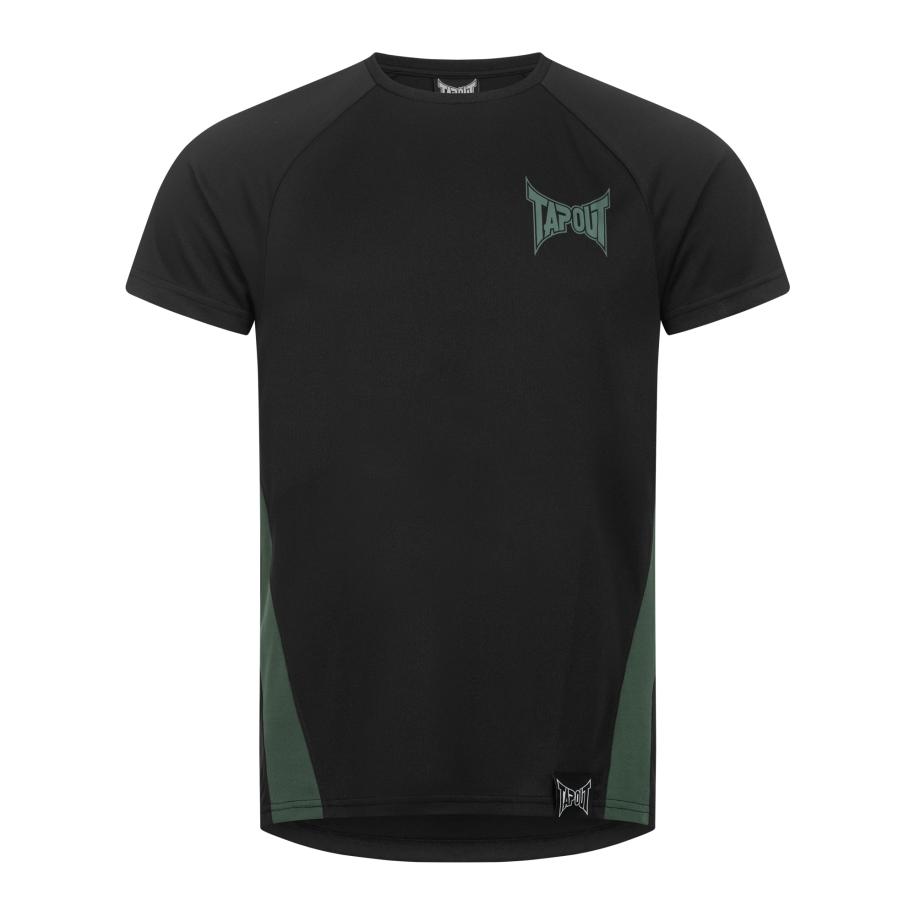 Tapout Tapout Functioneel shirt groen / zwart -