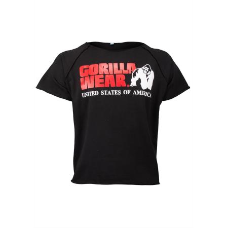 Gorilla Wear Gorilla Wear Functioneel shirt Classic bloedrood / zwart / wit