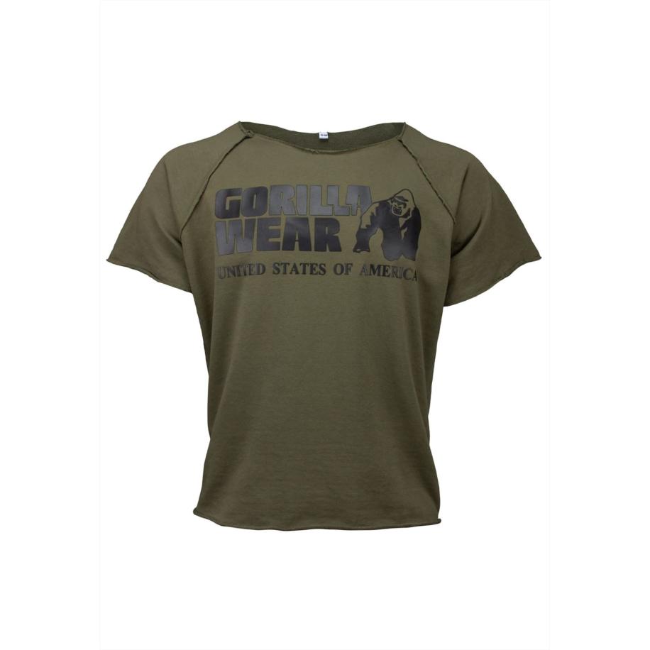 Gorilla Wear Gorilla Wear Functioneel shirt Classic donkergroen / zwart -