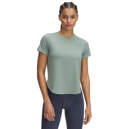 Under Armour Launch Elite Damesshirt met korte mouwen Silica Groente / Reflecterend XL