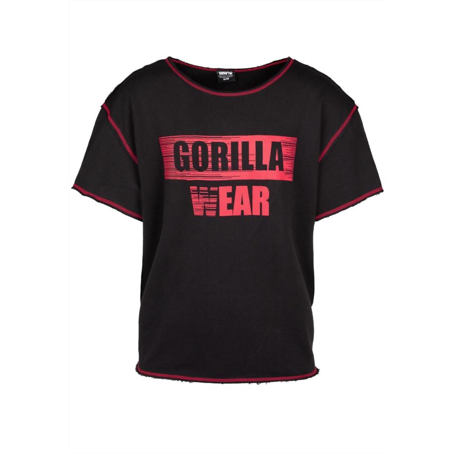 Gorilla Wear Gorilla Wear Functioneel shirt Wallace rood / zwart -