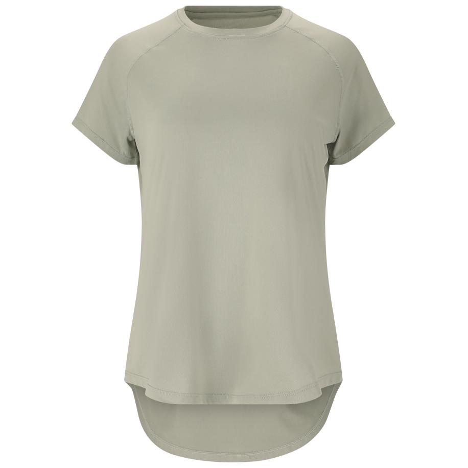 Athlecia Athlecia Functioneel shirt Gaina taupe -