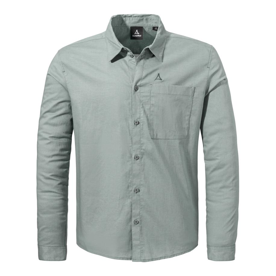 Schöffel Schöffel Functioneel overhemd Urban Shirt Style Chanduy MNS grijs -