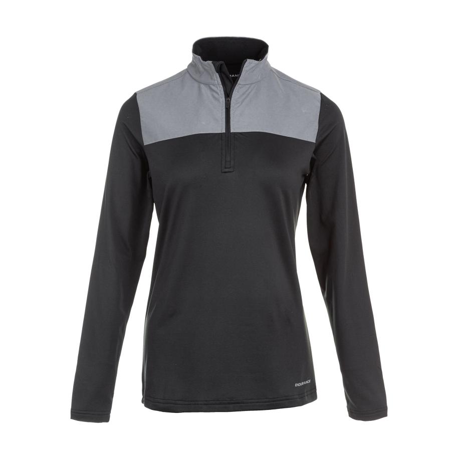 ENDURANCE ENDURANCE Functioneel shirt Tusina grijs / zwart -