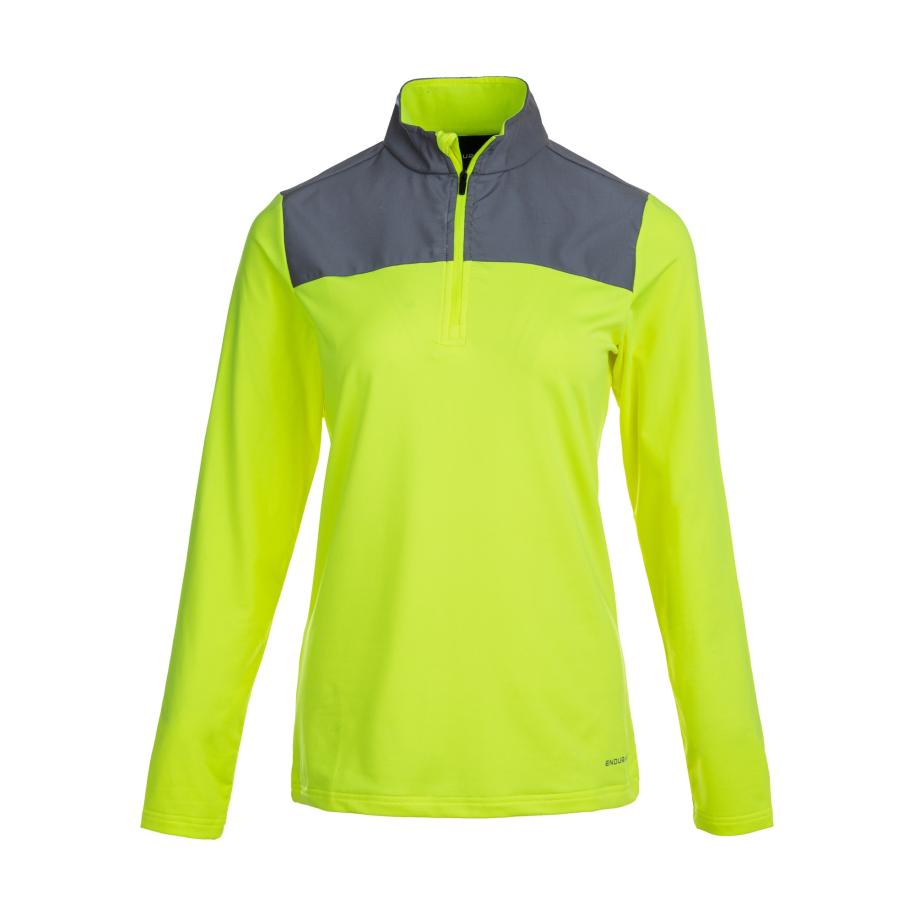 ENDURANCE ENDURANCE Functioneel shirt Tusina neongeel / donkergrijs -