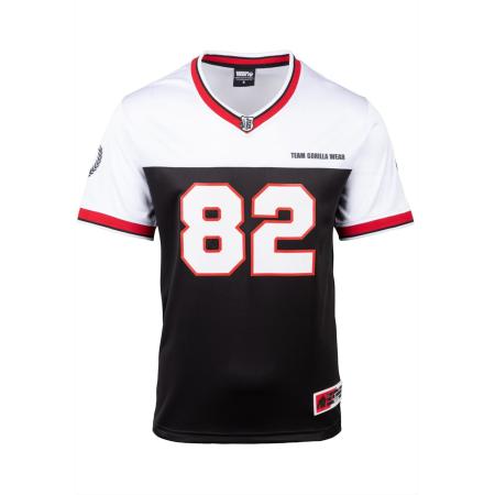 Gorilla Wear Gorilla Wear Functioneel shirt bloedrood / zwart / wit