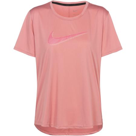 Nike NIKE Functioneel shirt Swoosh fuchsia / rosa / wit