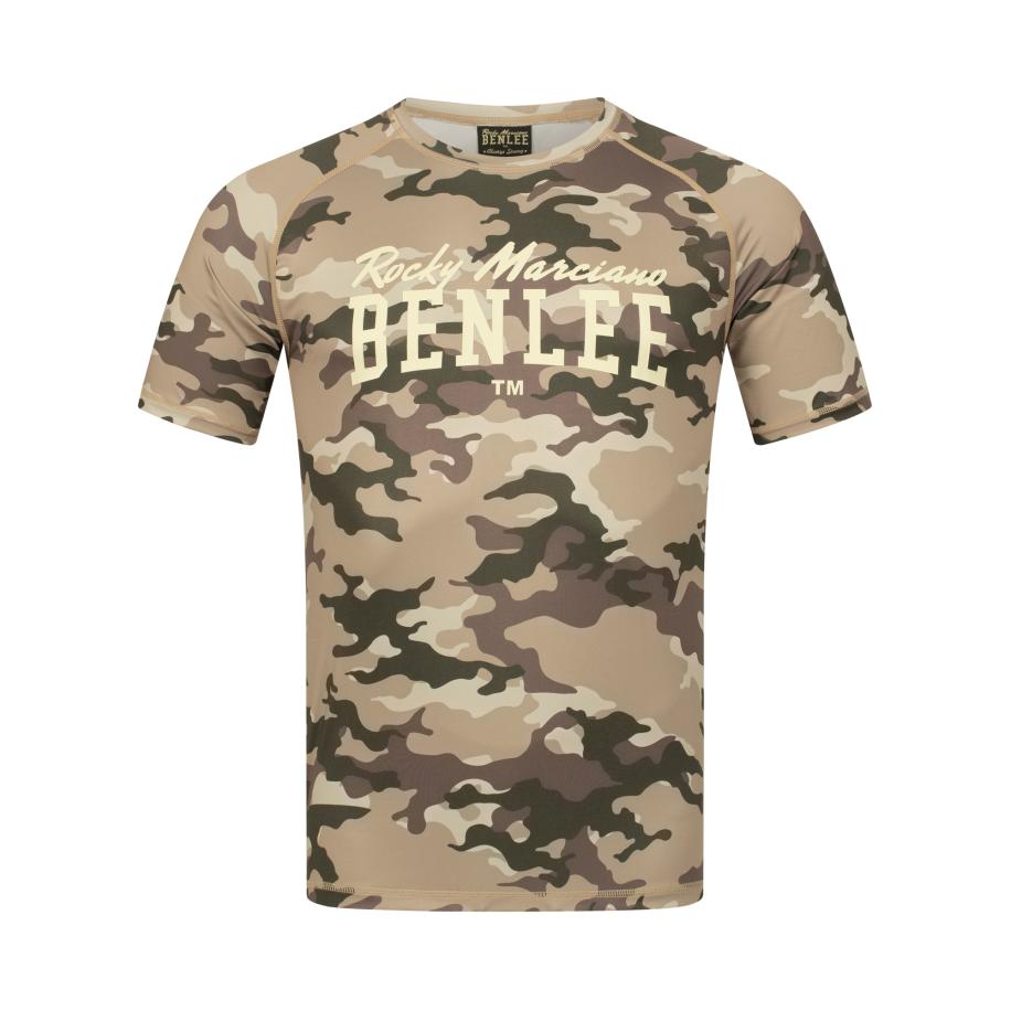 Benlee Benlee Functioneel shirt Littos beige / bruin / grijs / natuurwit -