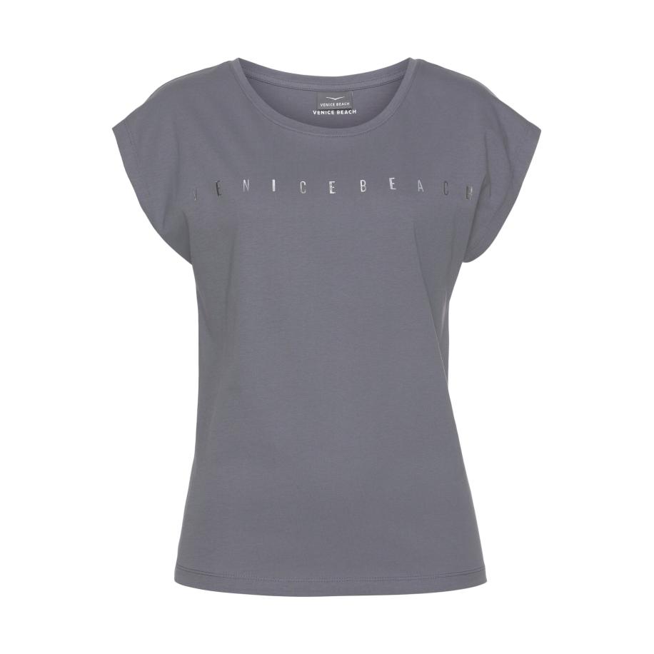 Venice Beach VENICE BEACH Functioneel shirt donkergrijs / wit -