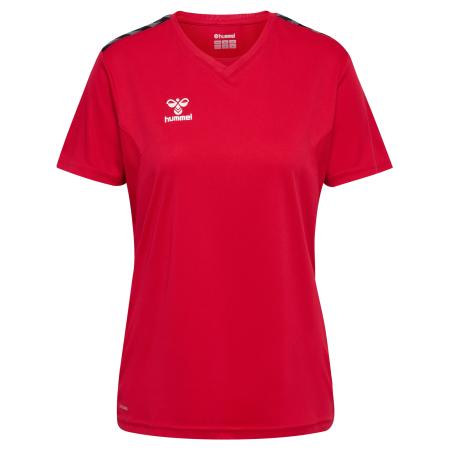 Hummel Hummel Functioneel shirt Authentic grijs / cranberry / zwart / wit