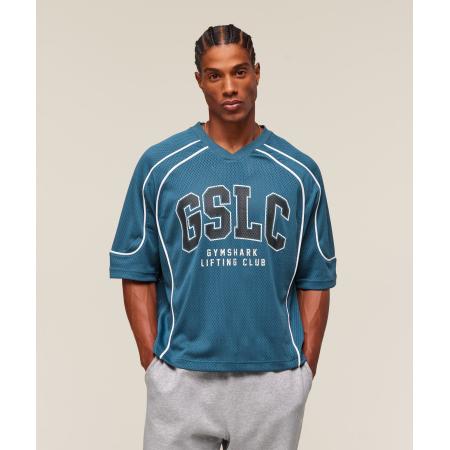 Gymshark GSLC Sports Jersey Success Blue