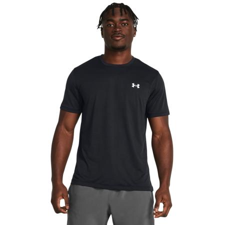 Under Armour Launch Herenshirt met korte mouwen Zwart / Reflecterend XL