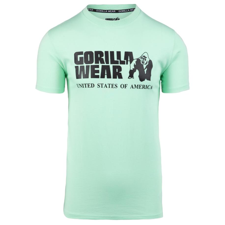 Gorilla Wear Gorilla Wear Functioneel shirt mintgroen / zwart -