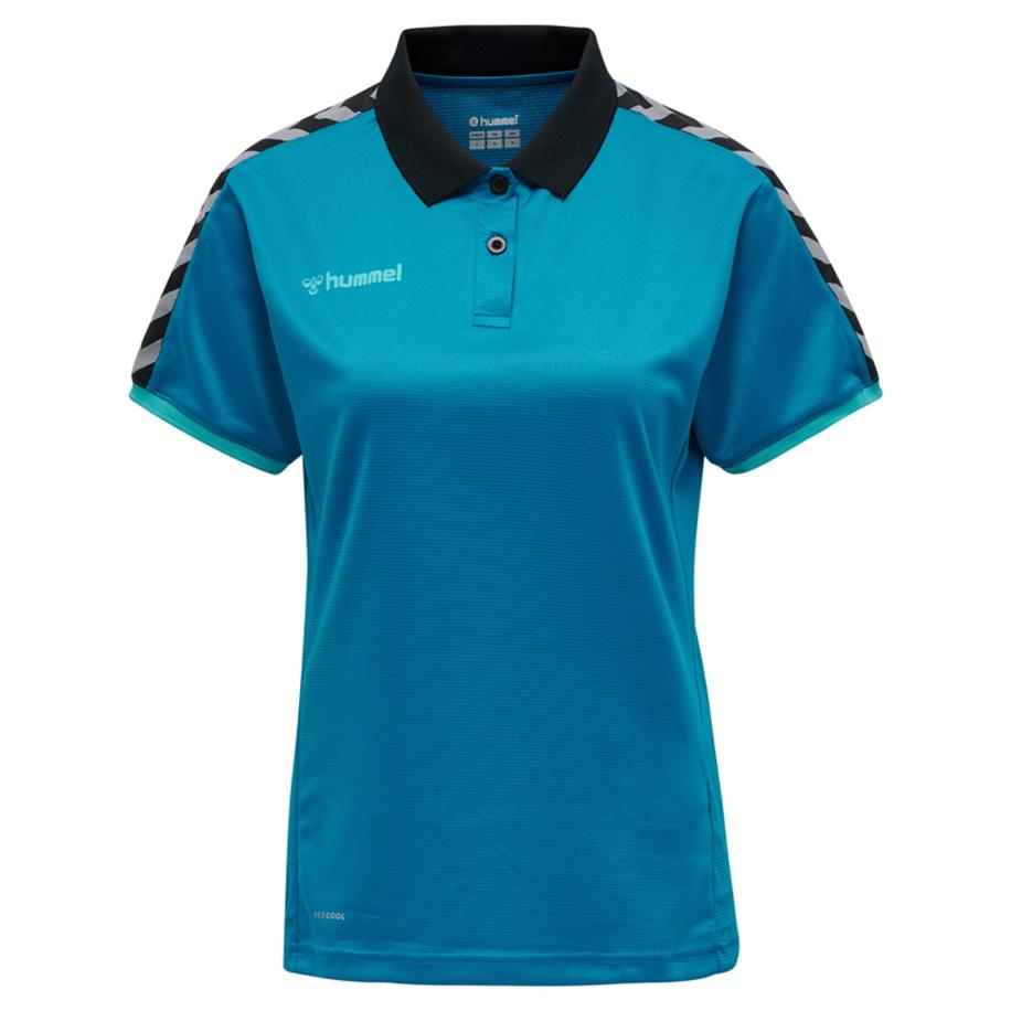 Hummel Hummel Functioneel shirt cyaan blauw / grijs / zwart -