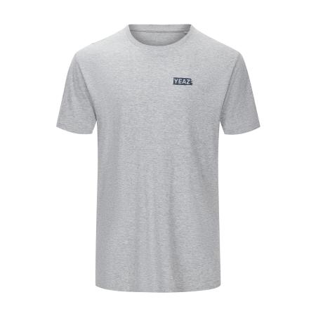 YEAZ YEAZ Functioneel shirt Chay stone grey / zwart