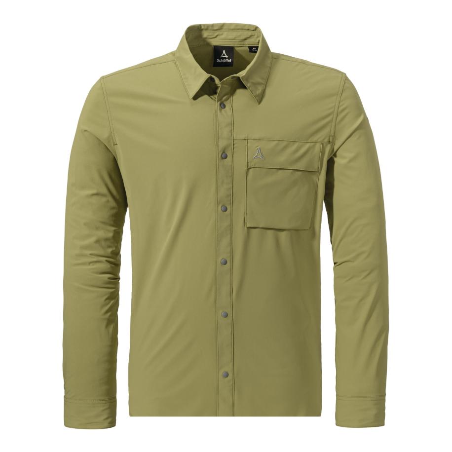 Schöffel Schöffel Functioneel overhemd Hiking Shirt Style Dunajec MNS groen -