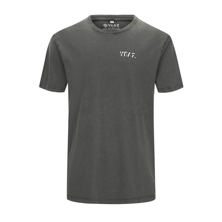 YEAZ YEAZ Functioneel shirt Chawlay grafiet -