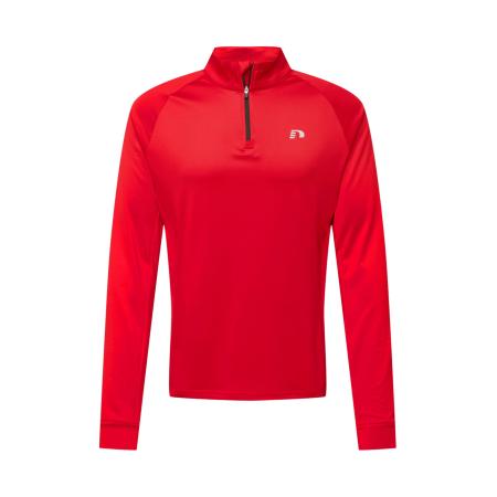 Newline Newline Functioneel shirt lichtgrijs / rood