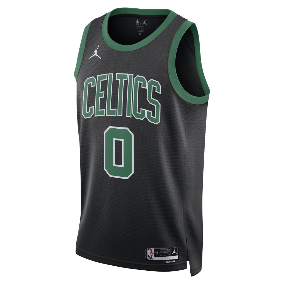 Boston Celtics Statement Edition Jordan Swingman Dri-FIT NBA-jersey voor heren - Zwart Zwart