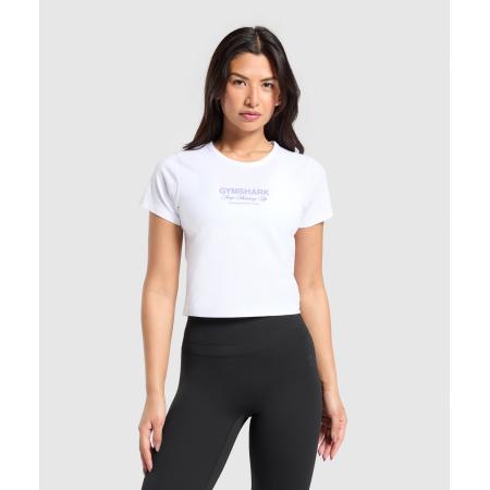 Gymshark EST 2012 Graphic Baby T-Shirt White